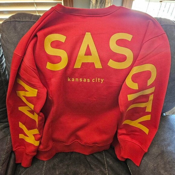 NWT | Red KC Sweatshirt - Picture 2 of 3